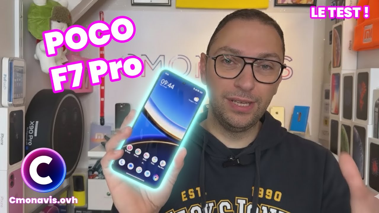 J'ai testé le POCO F7 Pro