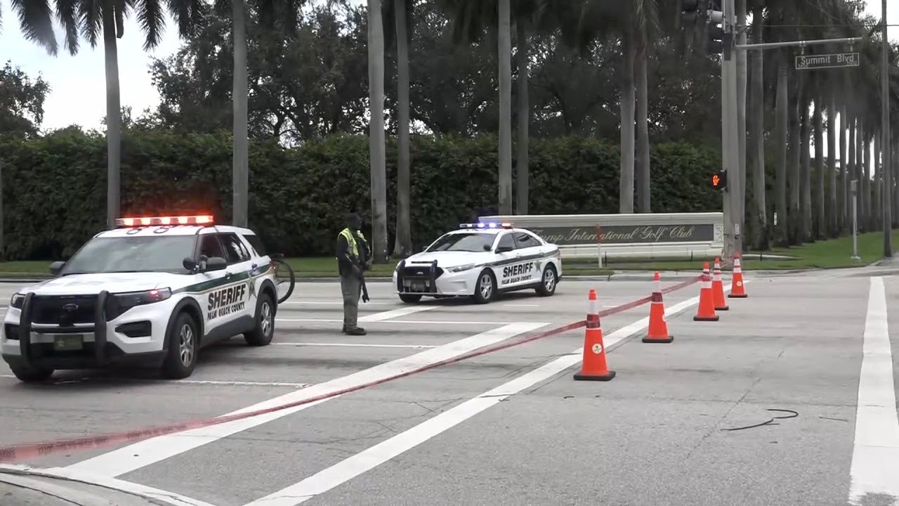Shots fired near former President Trump's FL golf course, suspect arrested