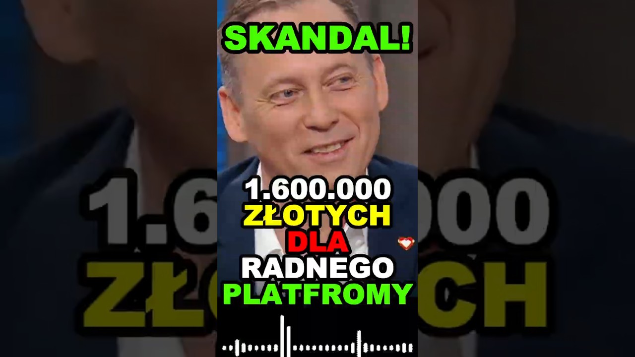 SKANDAL! 1 600 000 ZŁ DLA RADNEGO PO! SZASTAJĄ PUBLICZNYMI PIENIĘDZMI!!