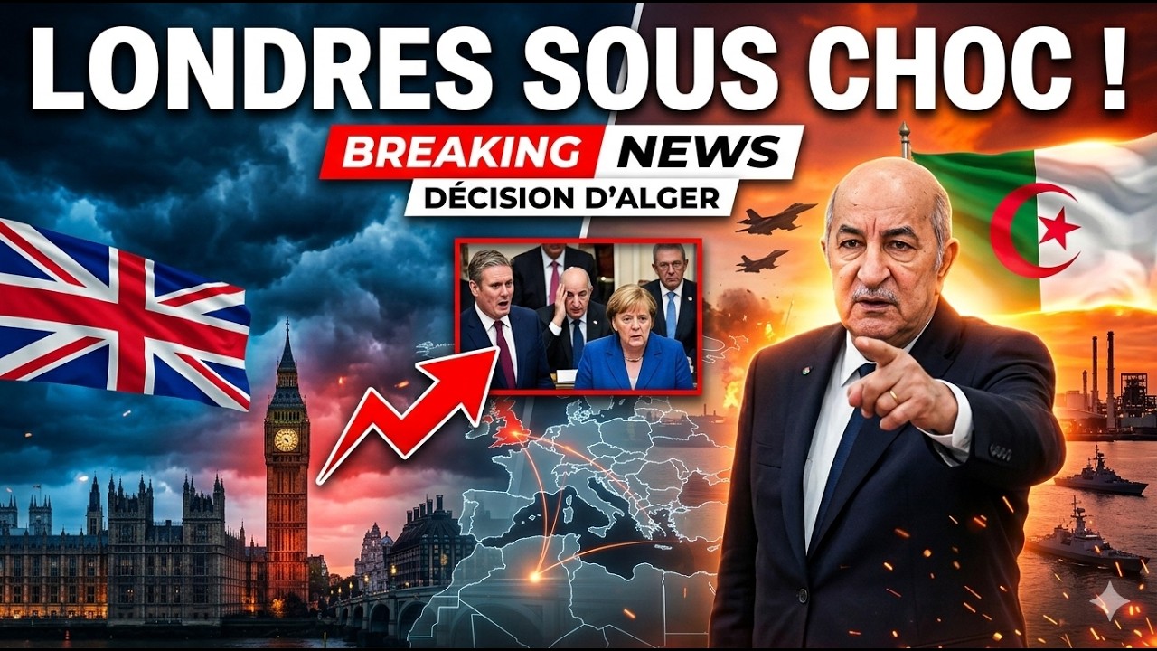 🚨 Tebboune provoque Londres : la décision d’Alger déclenche un choc politique au Royaume-Uni !