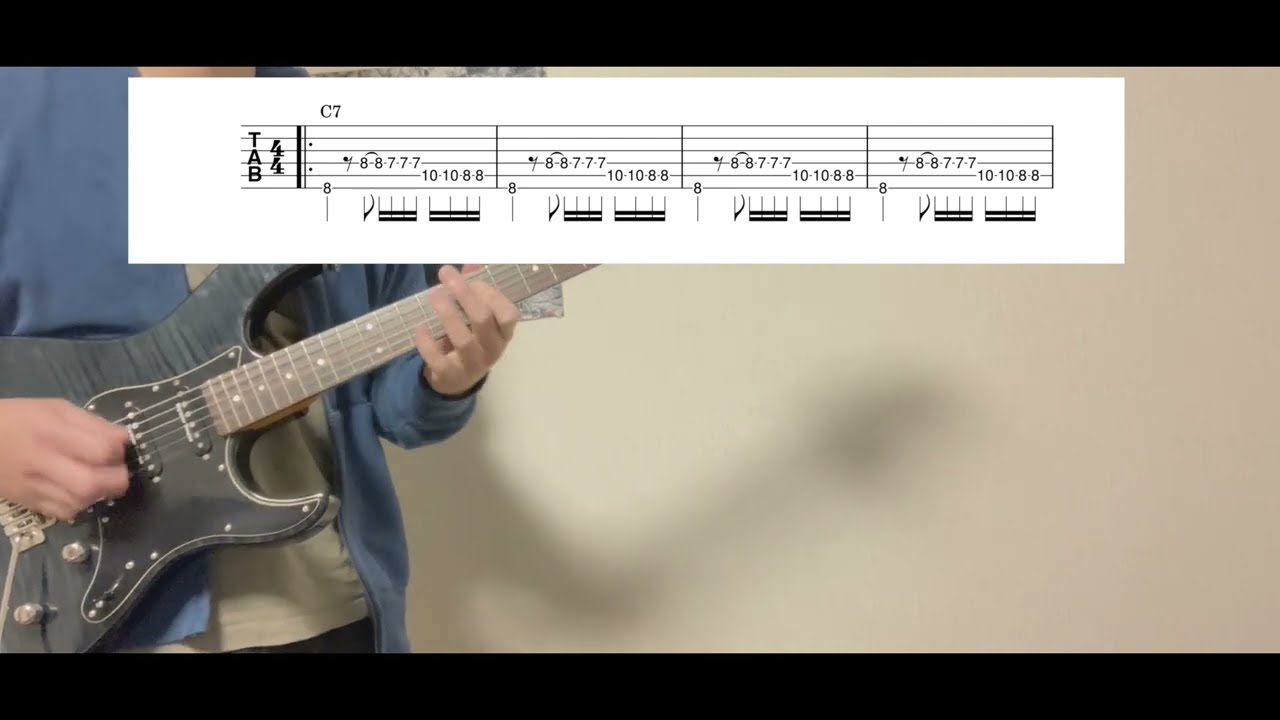 【Tab】Messin' with the Kid/Buddy Guy & Junior wells【Guitar Cover】