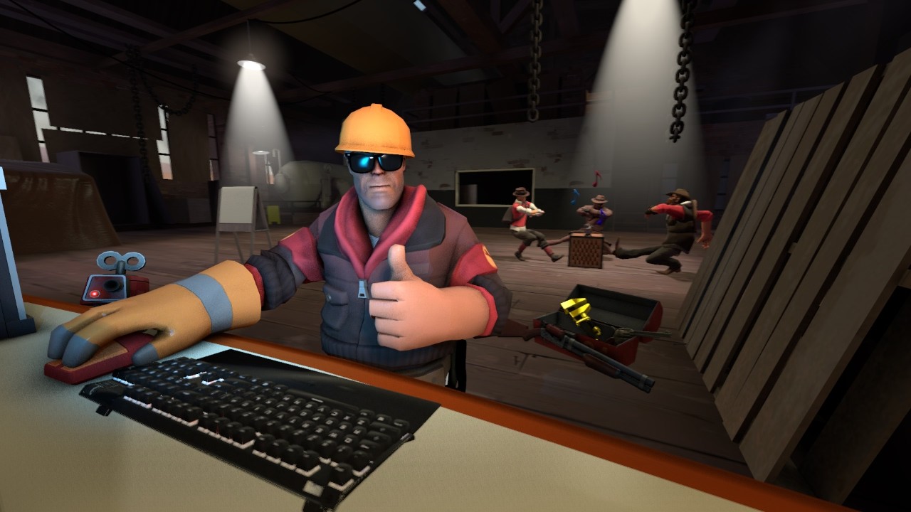 Moviendo el cacharro con mala conexión - Team Fortress 2
