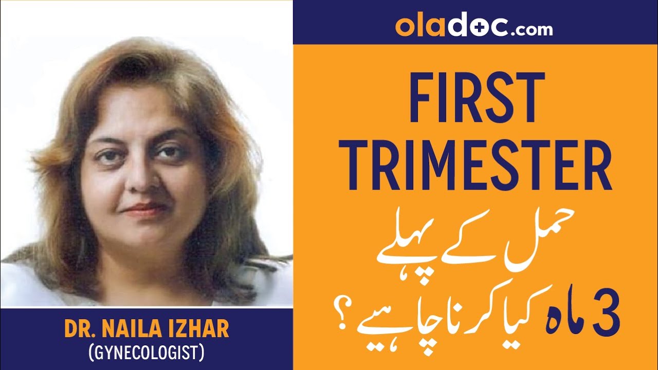 First Trimester of Pregnancy Tips Urdu Hindi - Hamal Ke Pehle Teen Maah-Week by Week Pregnancy Diet