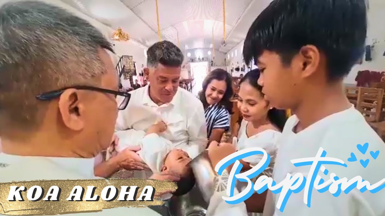 KOA ALOHA CHRISTENING | AMERICAN KOREAN FILIPINO | BAPTISM IN THE PHILIPPINES 🇵🇭