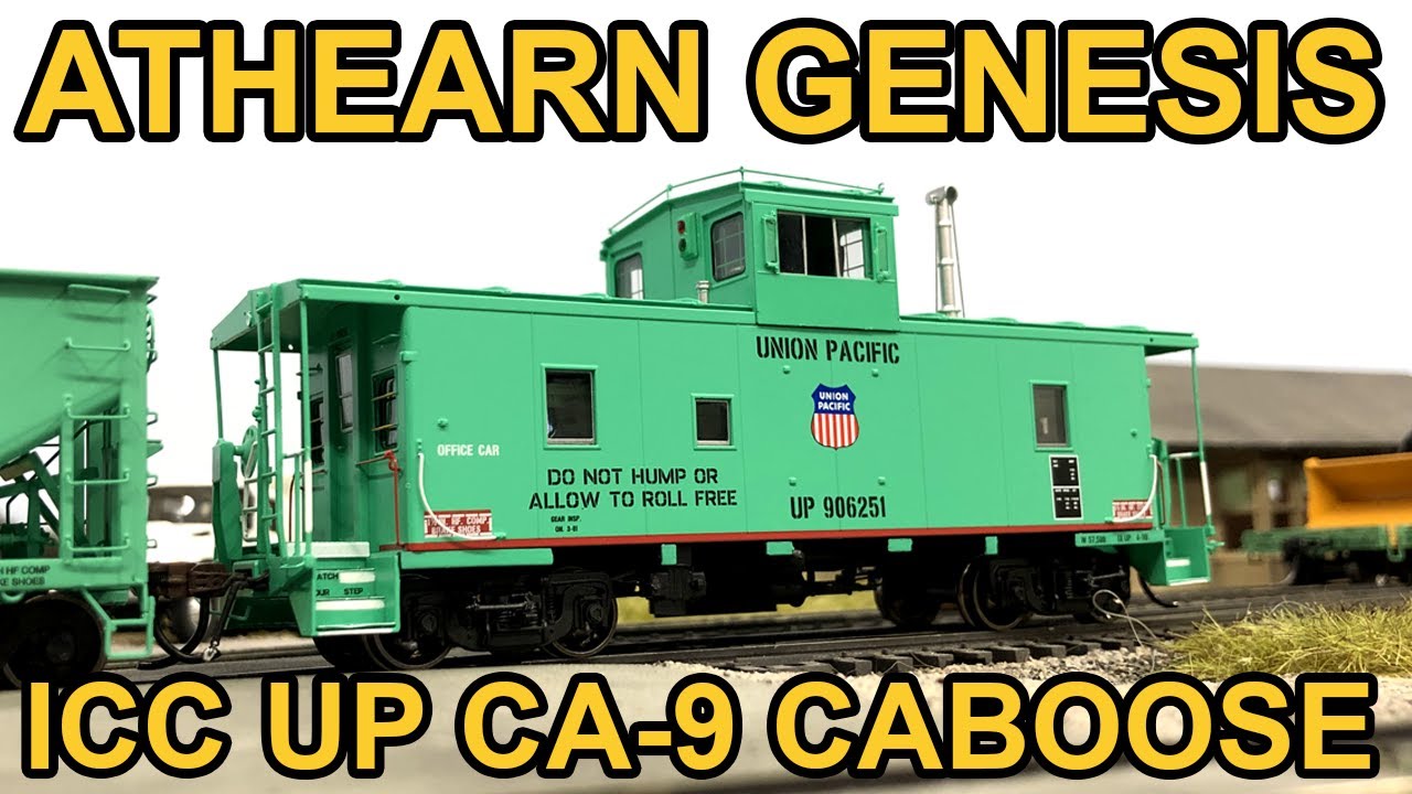 Review: Athearn Genesis ICC Union Pacific CA-9 Caboose [HO Scale]