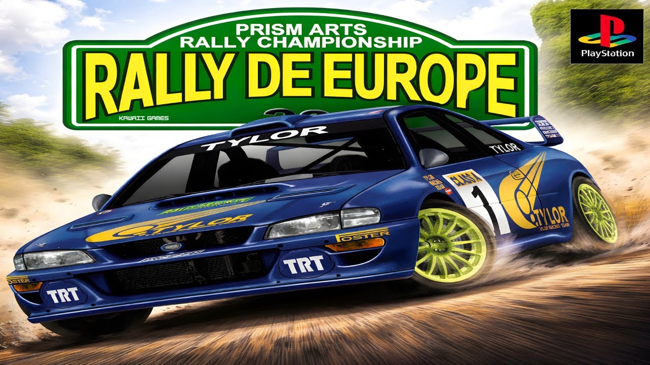 Rally de Europe [PS1] Longplay Walkthrough Playthrough FULL GAME [4K60ᶠᵖˢ UHD🔴]