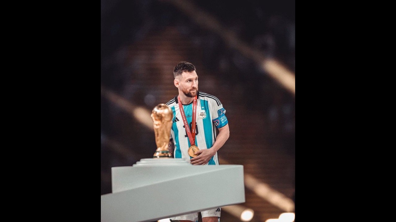 ARGENTINE POKO MONTREL GEN JWE KI K PRAN RELEV LE LE MESSI KITE SELEKSYON ARGENTIN LA.