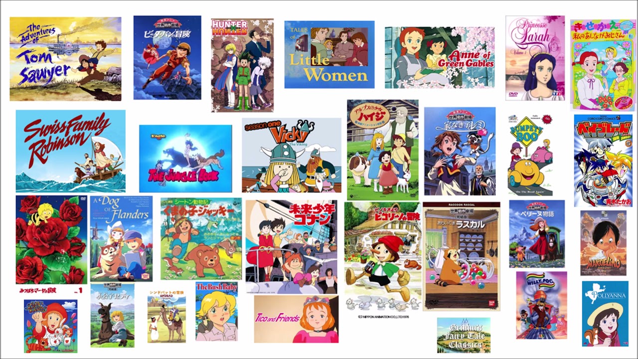 Which One of these Nippon Animation Shows are better? (Updated)