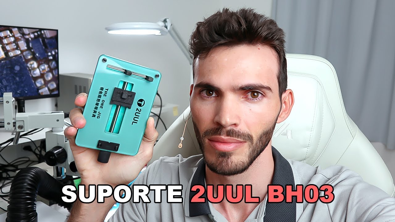 Mais Firmeza. Mais Precisão. Suporte para Placas e CIs