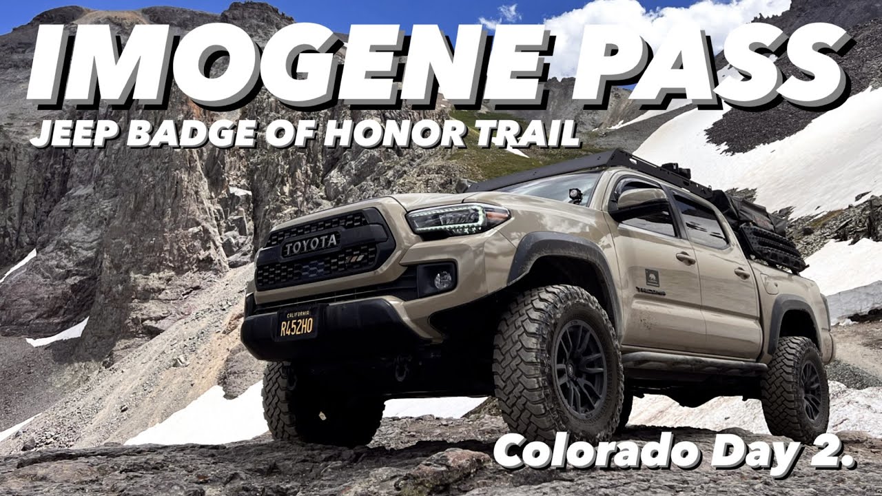 Imogene Pass & Ophir Pass Overlanding in Telluride & Ouray - Toyota Tacoma TRD Offroad