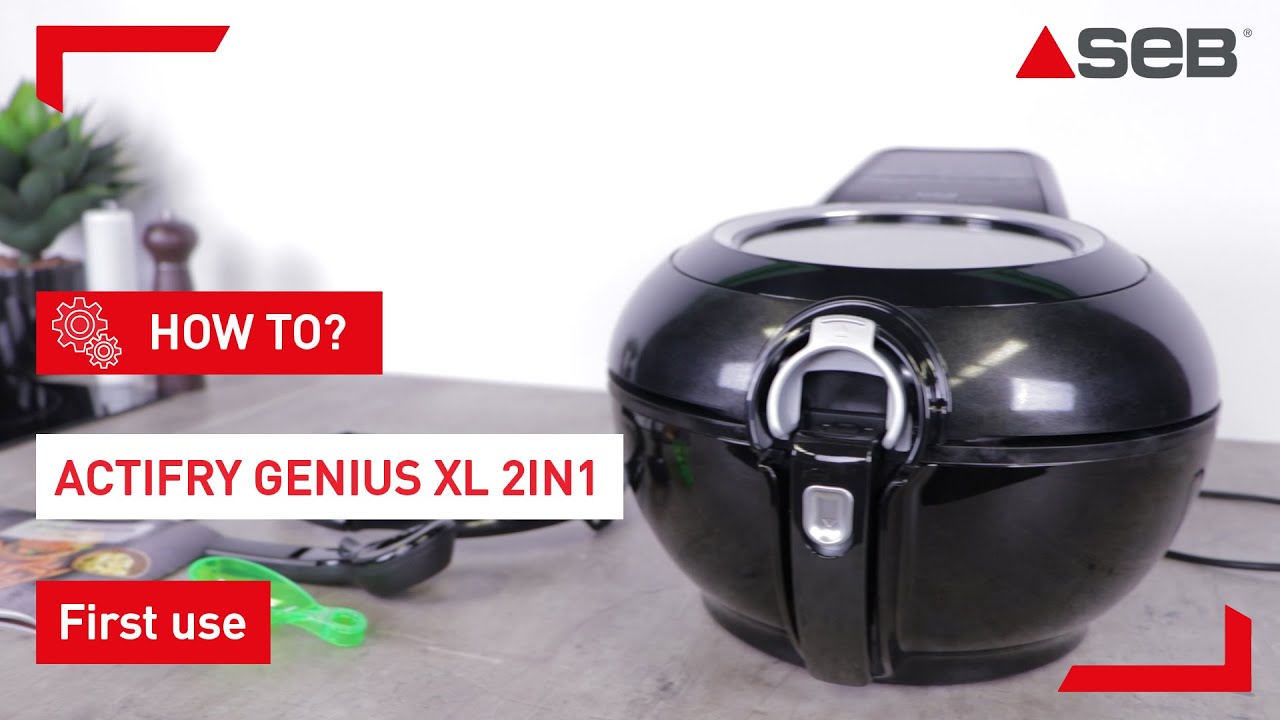 Comment démarrer avec mon Actifry Seb Genius 2 en 1 ?