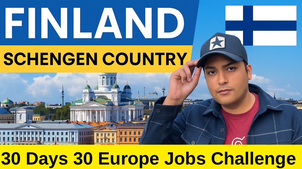 Day-10 | Finland Schengen Country Jobs 2025 | How to Apply Europe Jobs from India🇮🇳