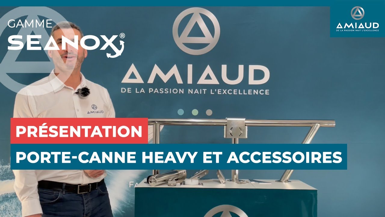 Gamme Seanox | Présentation du porte-canne heavy encastrable