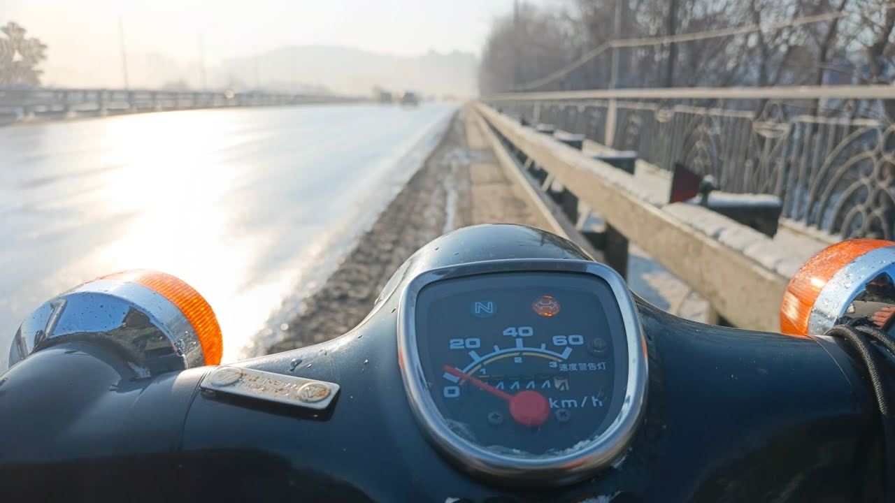 Рождественское кино для настроения ❤️Владивосток❤️Honda Super Cub