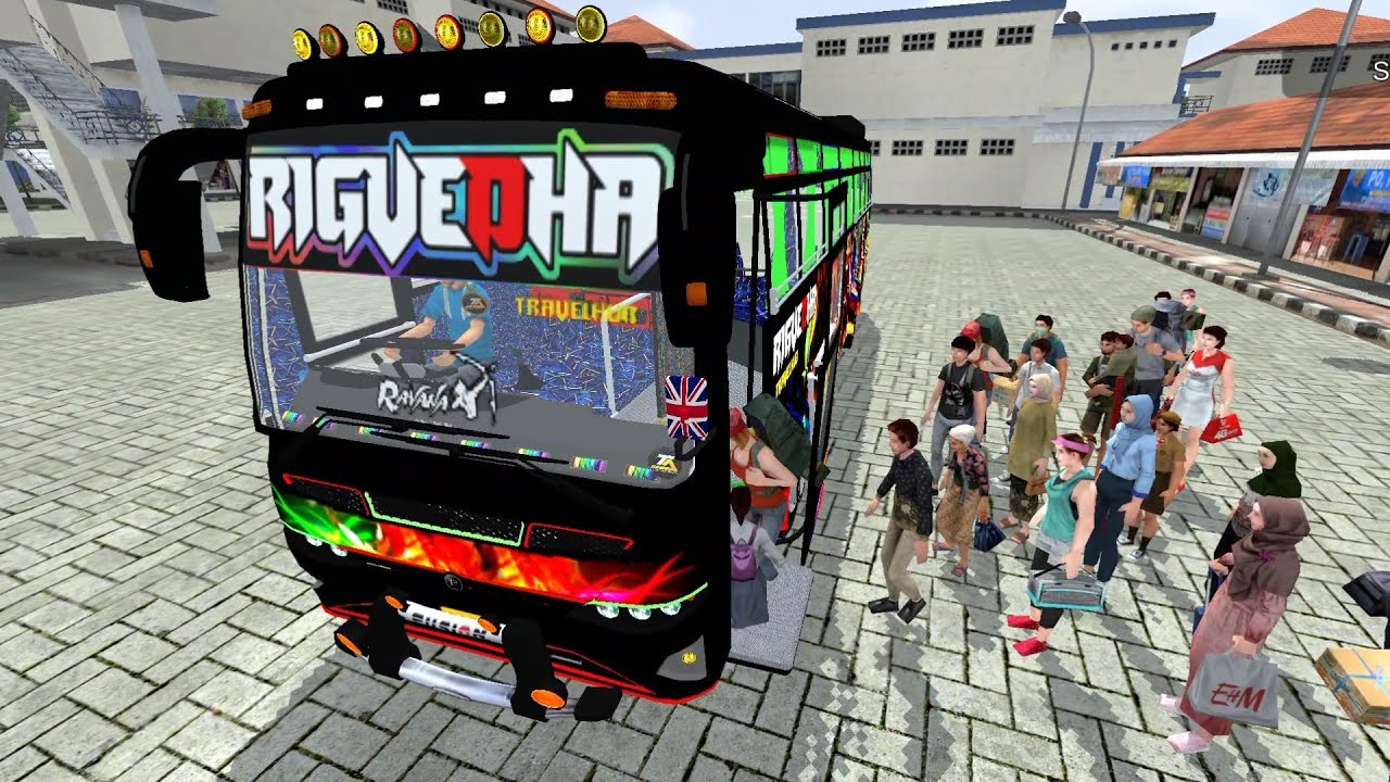 💥 Not possible 1 hours +drive volvo super ac coach New Delhi bus simulator indonesia android game 
