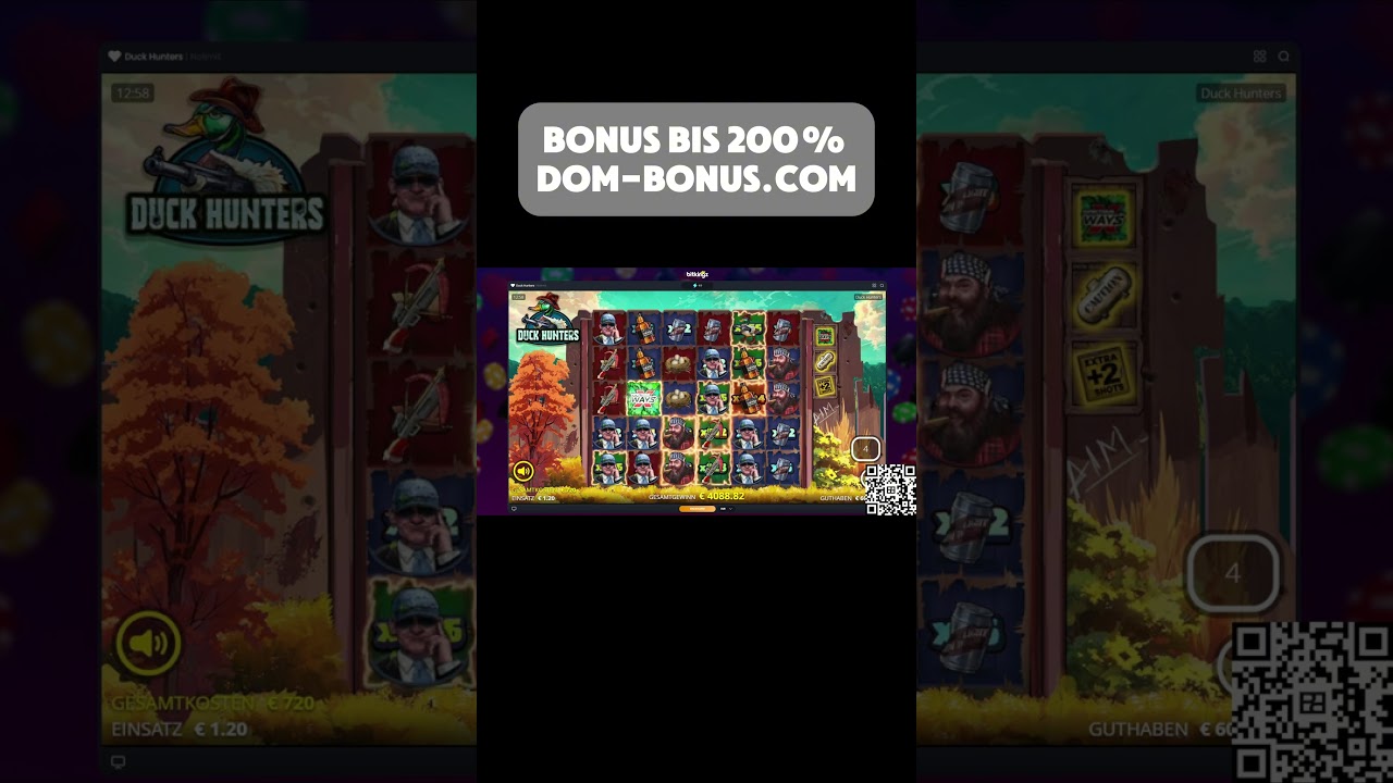 DUCK HUNTERS MAX WIN ???