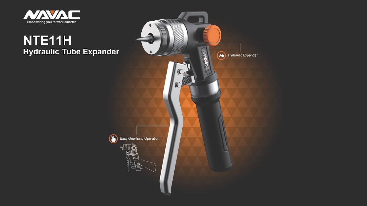 NAVAC – NTE11H – Hydraulic Tube Expander