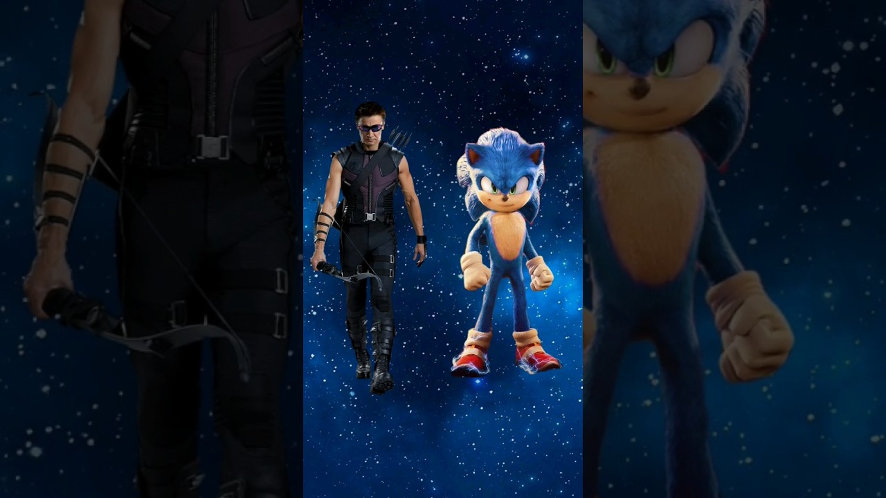 Sonic vs Avengers #marvel