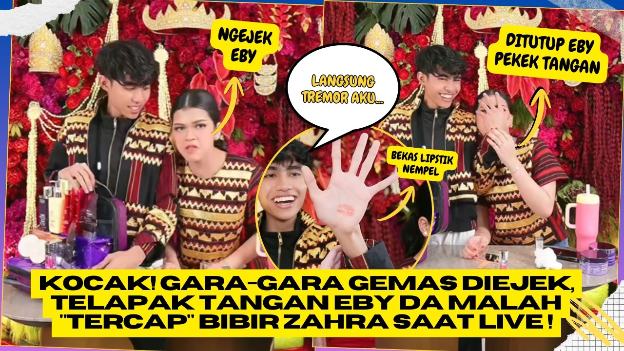 Kocak! Gara-Gara Gemas Diejek, Telapak Tangan Eby DA Malah 