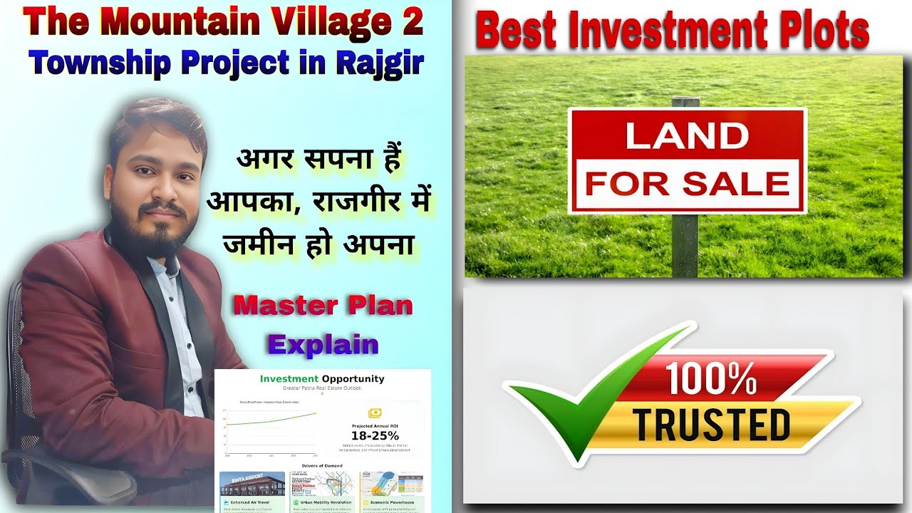 Rajgir में Luxury Township – The Mountain Village 2 | सिर्फ ₹750/ Sqft | Thailand जैसी Lifestyle!
