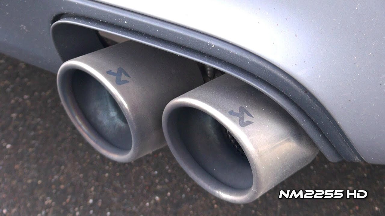 Akrapovic Exhaust on a Porsche Carrera GTS
