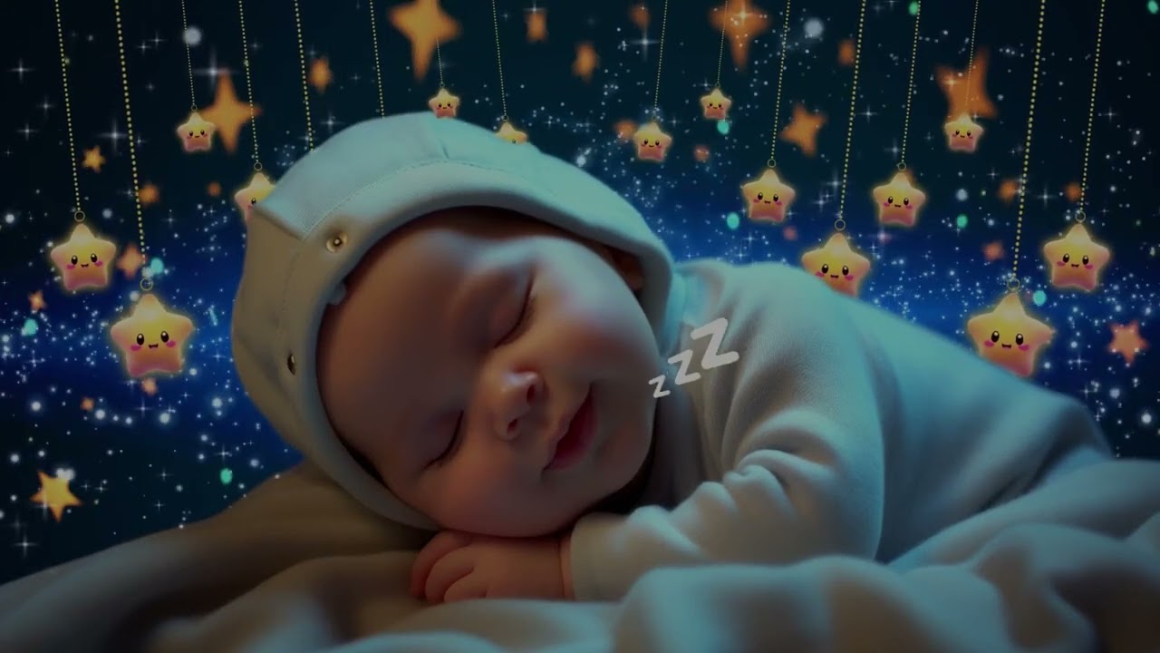 Sleep Instantly in 3 Minutes ✨ Mozart & Brahms Lullabies for Baby Sleep Music 🌙