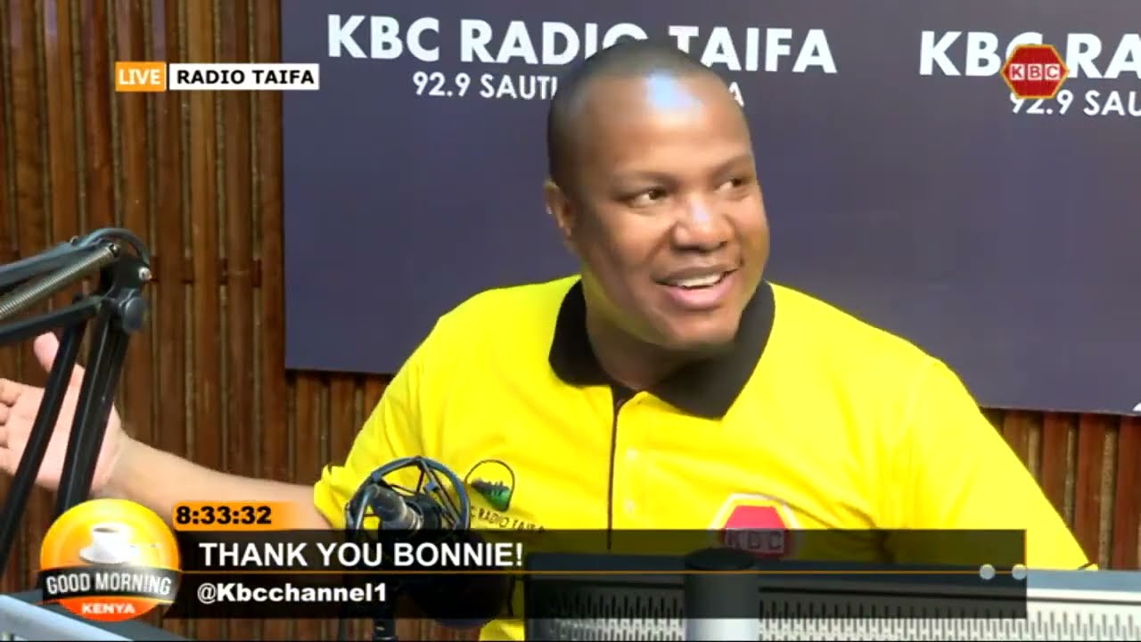 Bonnie Musambi on Radio Taifa to bid listeners/viewers goodbye || Good Morning Kenya