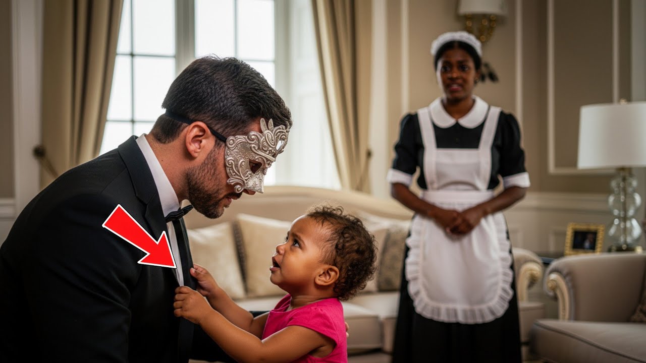 The Maid’s Toddler’s Innocent Request Breaks His Heart — The Masked Billionaire Couldn’t Say No