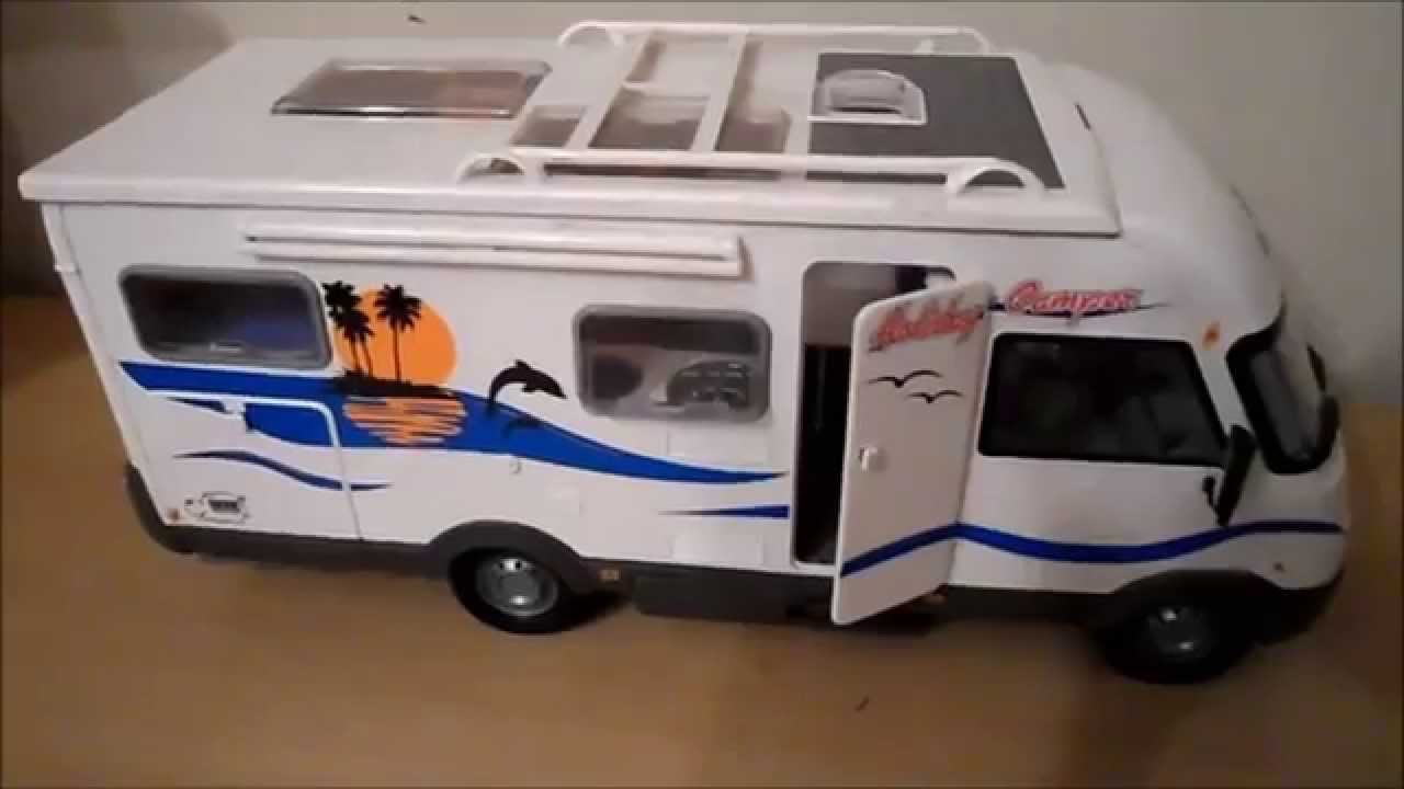 Amazing Dickie Toys of Germany Holiday Camper RV