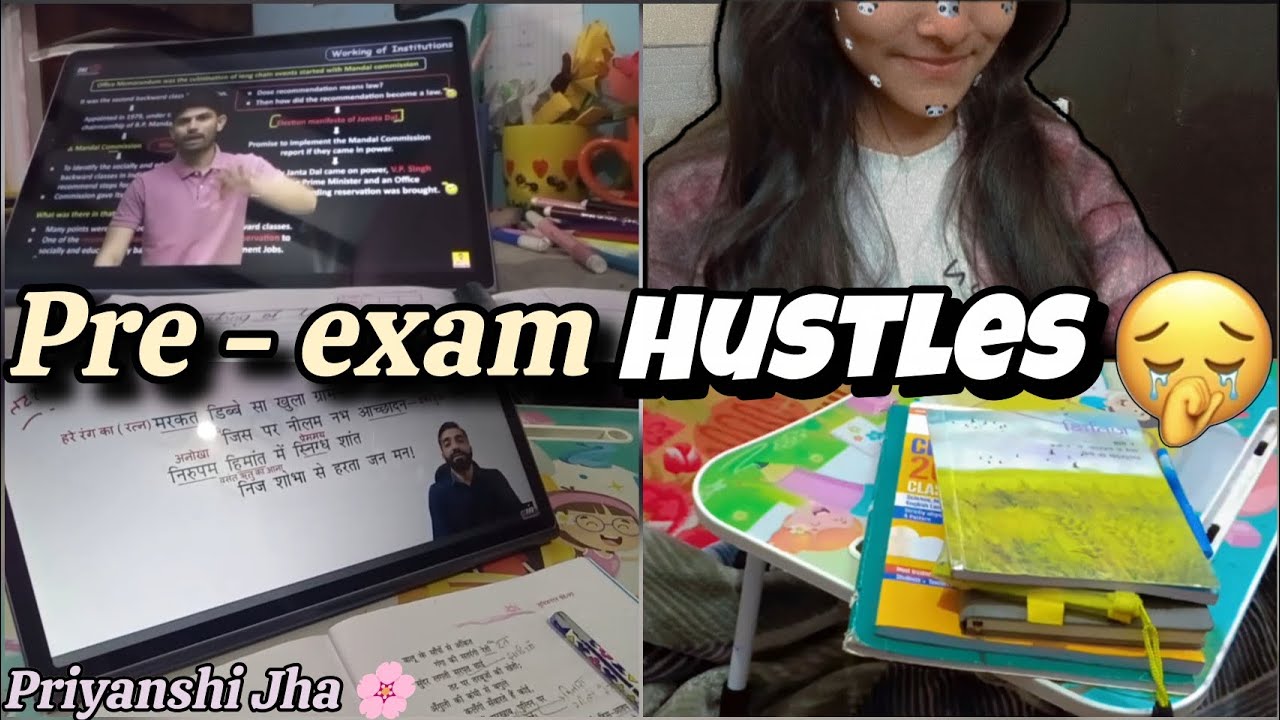 10 DAYS BEFORE MY EXAMS 🥲 | Priyanshi Jha 🤍