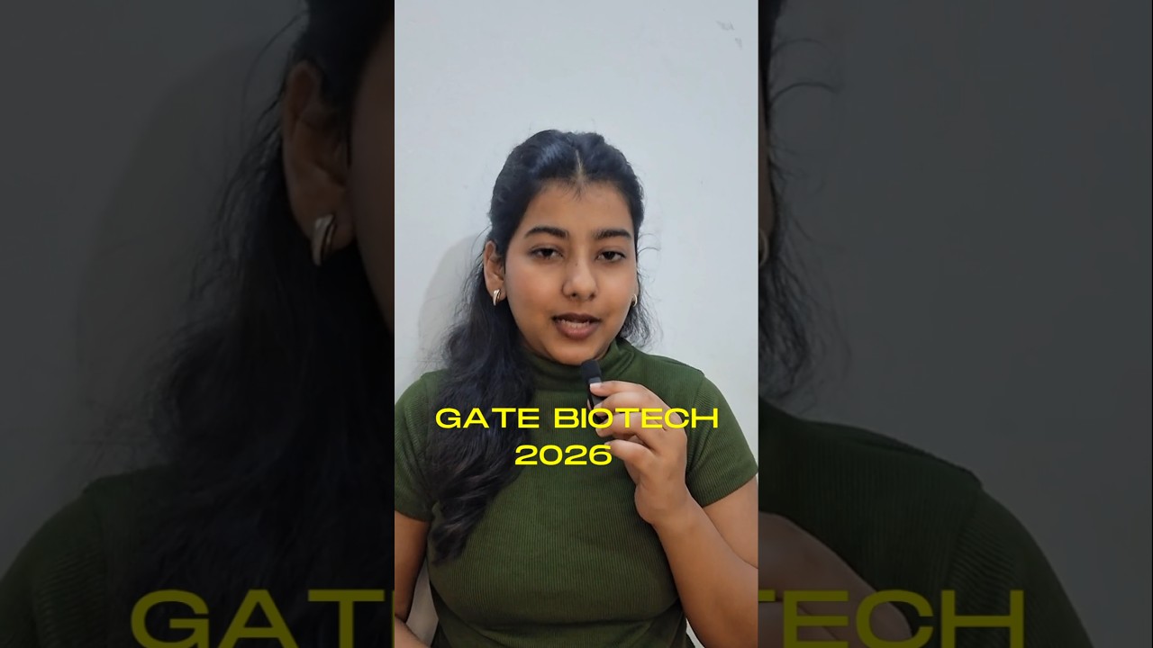 Crack GATE Biotech 2026 like a pro Smart prep-  Right strategy  