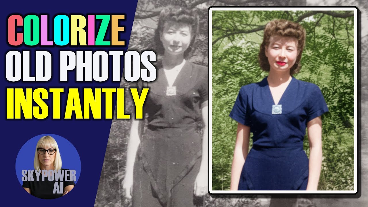 Colorize Old Photos with AI For FREE - Google Nano Banana Gemini Tutorial
