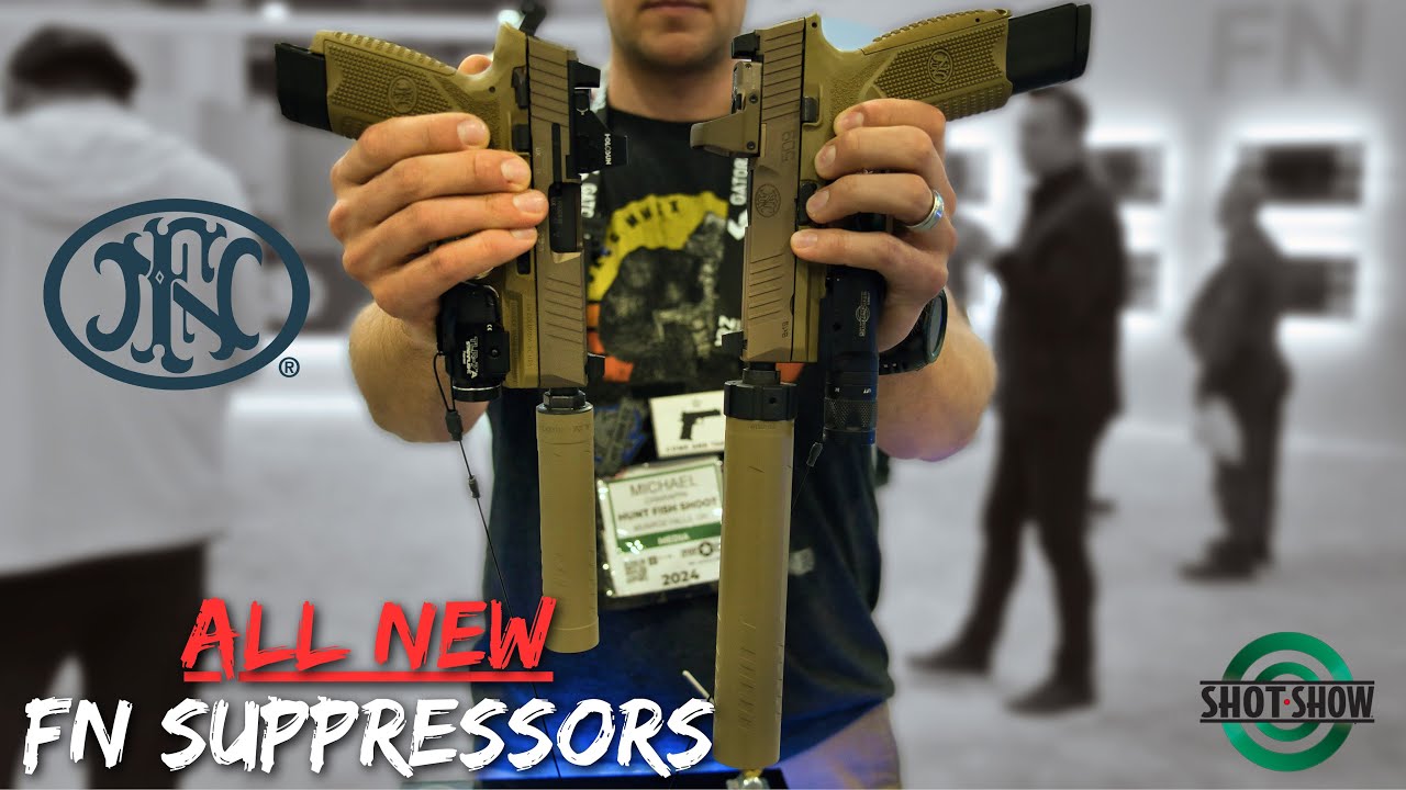 ALL NEW FN Suppressors | SHOT Show 2024