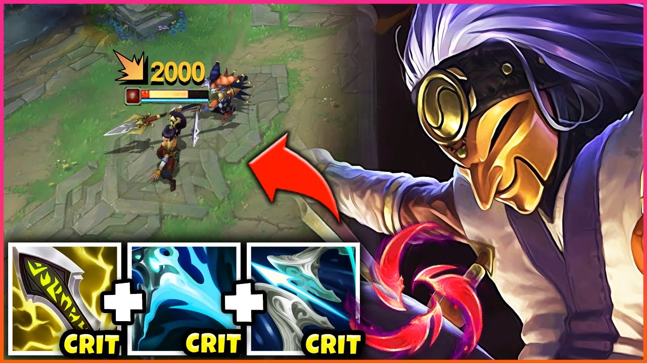 FULL CRIT SHACO IS THE TRUE ONE SHOT BUILD! | Pink Ward Shaco