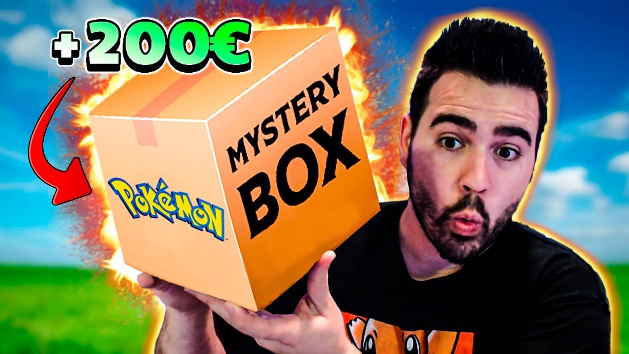 ME LLEGA una *CAJA MISTERIOSA* de CARTAS POKÉMON 😱​