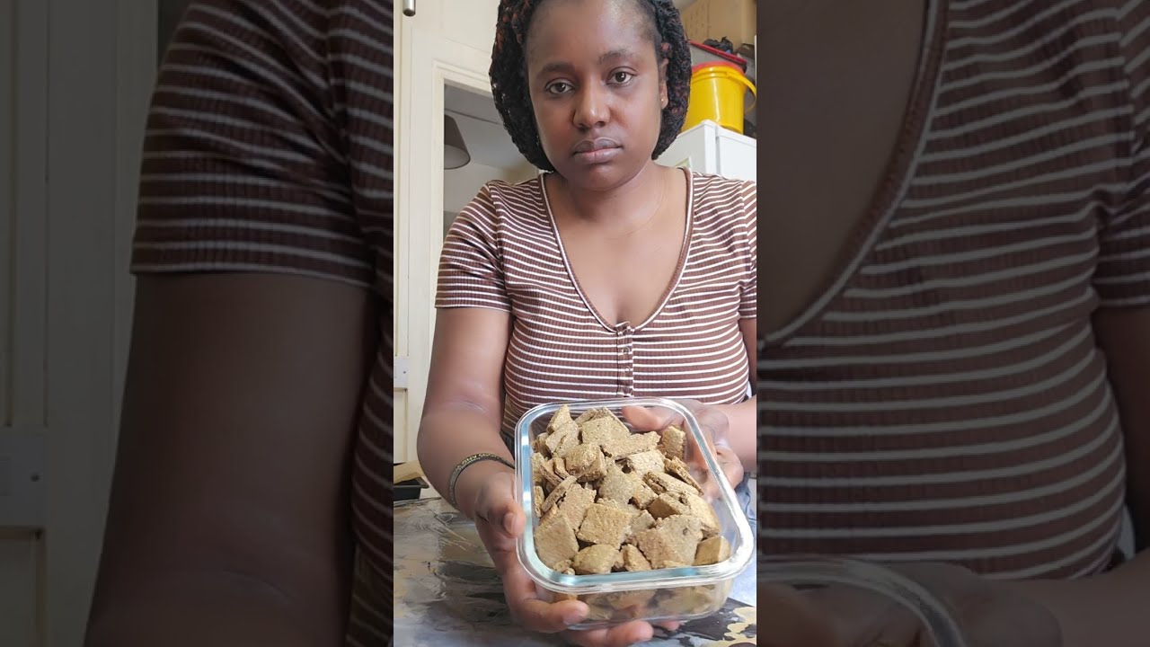 How to make oat chin chin no flour needed it's tasty 😋 and satisfying .
