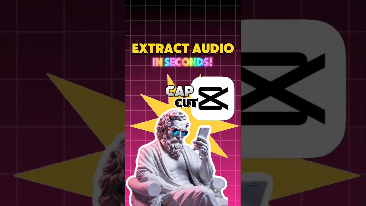 How to Extract Audio from Video in CapCut &ndash; Quick Guide! #tutorial