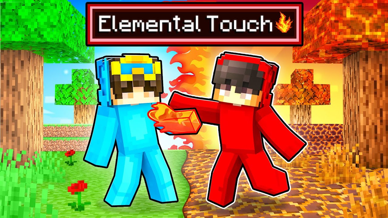 Cash Has An ELEMENTAL Touch In Minecraft!
