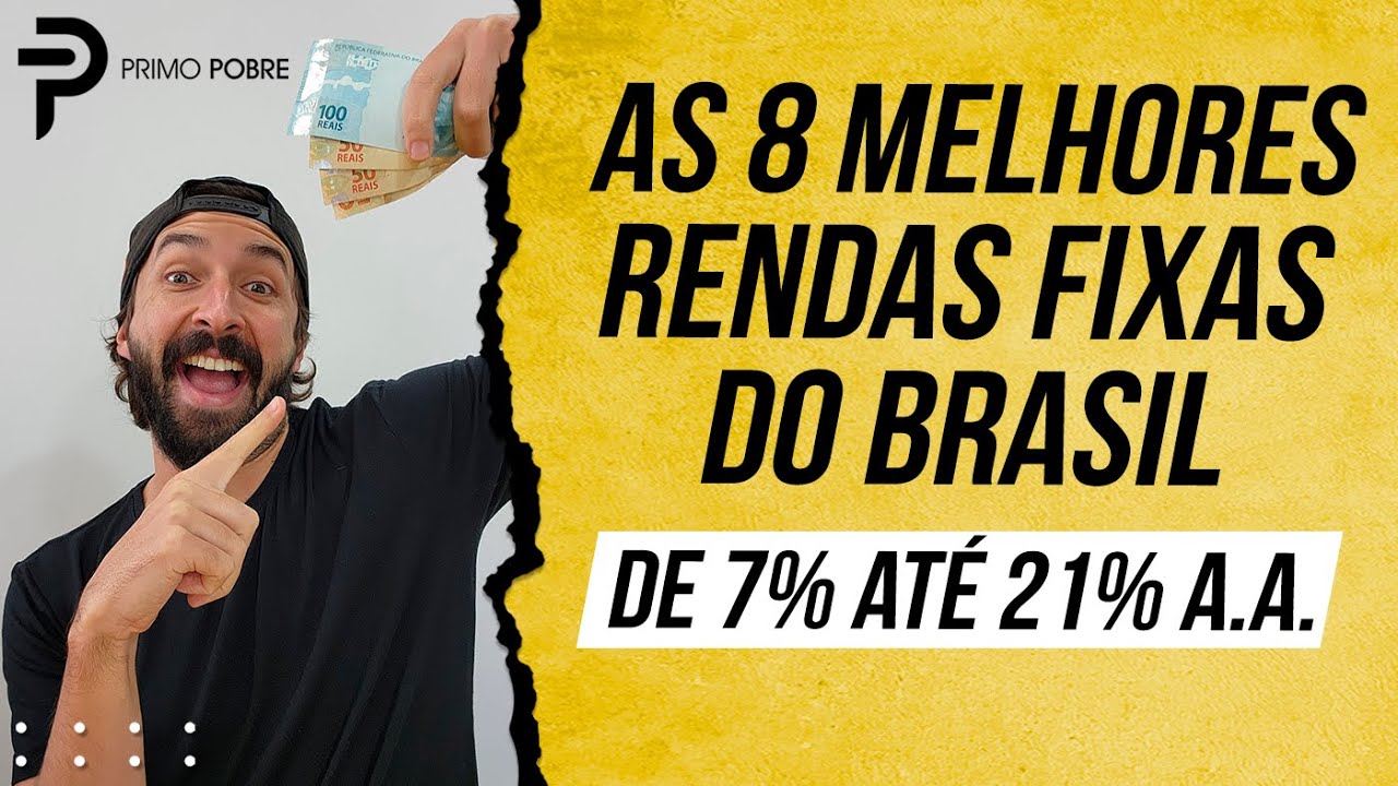 AS 8 MELHORES RENDAS FIXAS - Julho/2024