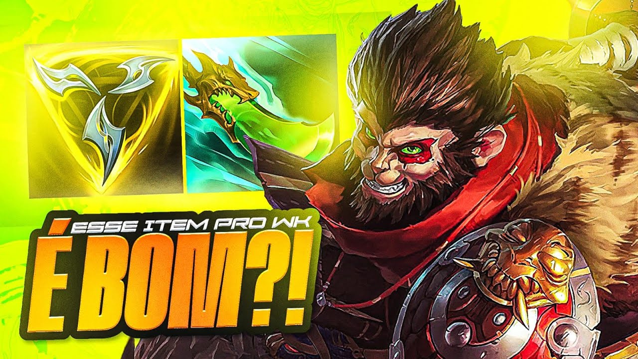 ESSE ITEM NOVO É BOM NO WUKONG?! - LoL Wild Rift