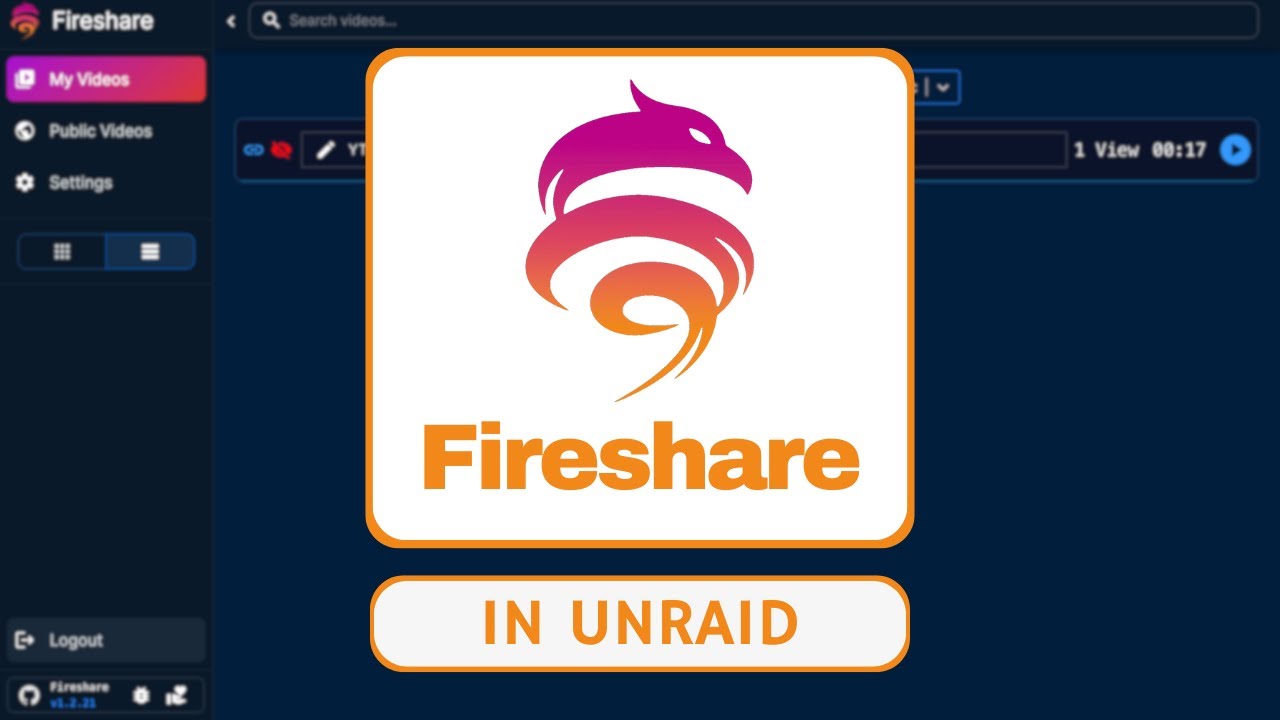 Schnell und einfach Videos teilen mit Fireshare! - Unraid Tutorial | Easy Tec