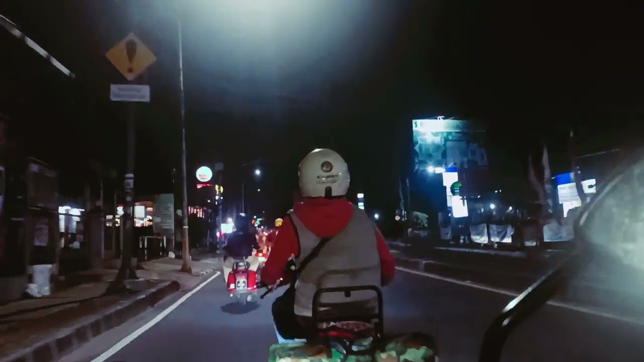 10 januari 2026 malam, dari gaplek ke pasar parung, lewat bojongsari sawangan