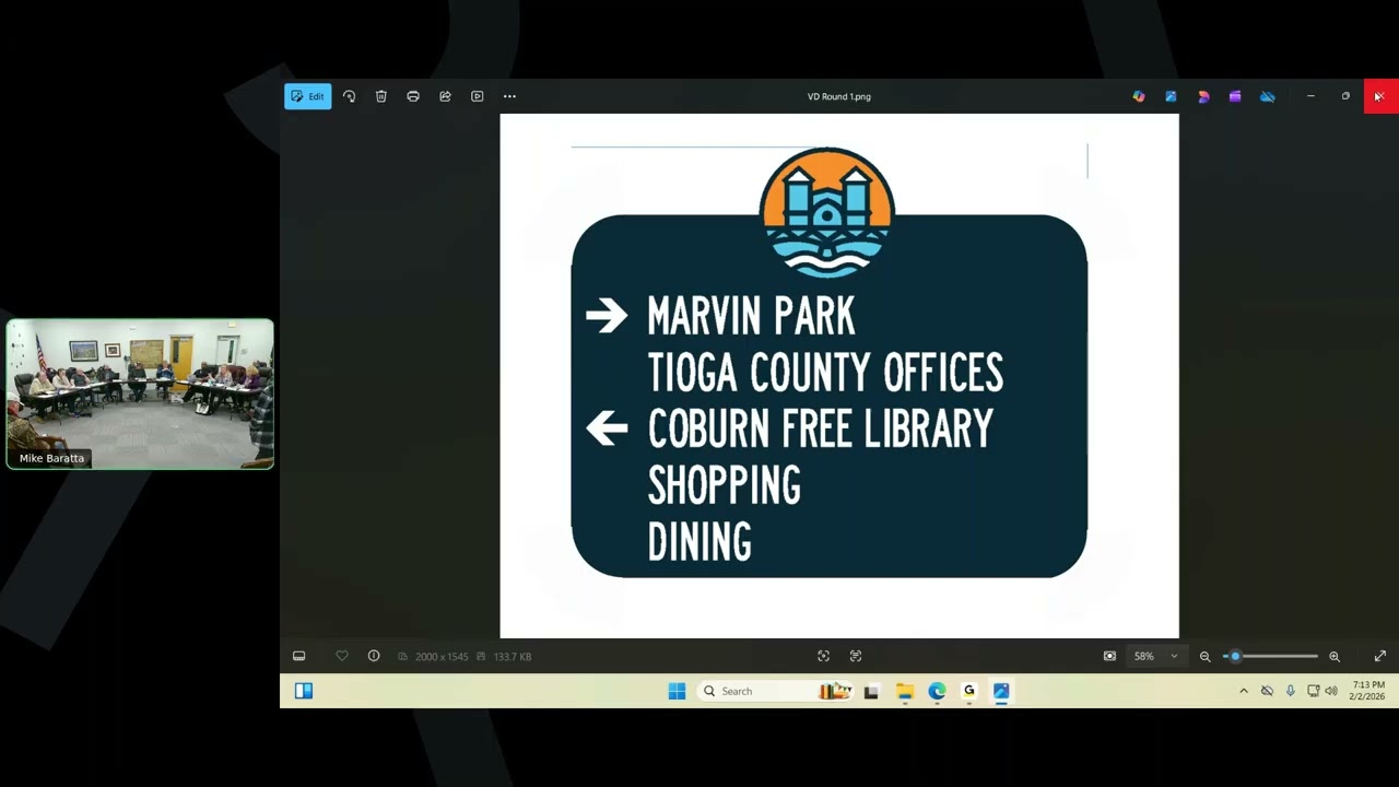 Village of Owego Board Meeting 02/02/2026