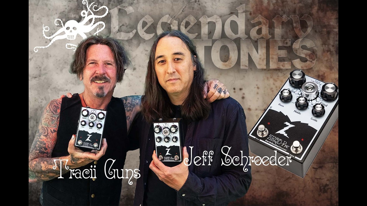 Dual Guitar Assault: Tracii Guns & Jeff Schroeder Put the ZEQD-Pedal to the Test