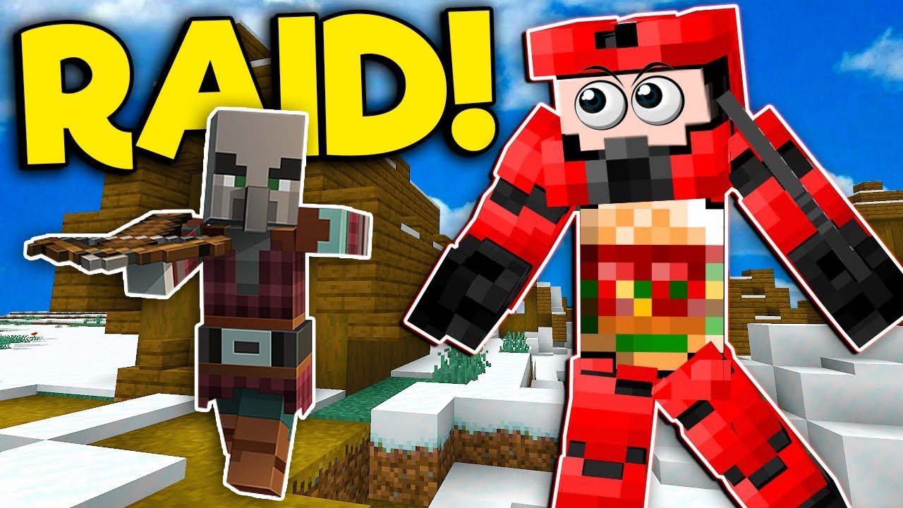 We Discovered a Curse and Started a Village Raid! - Minecraft Multiplayer