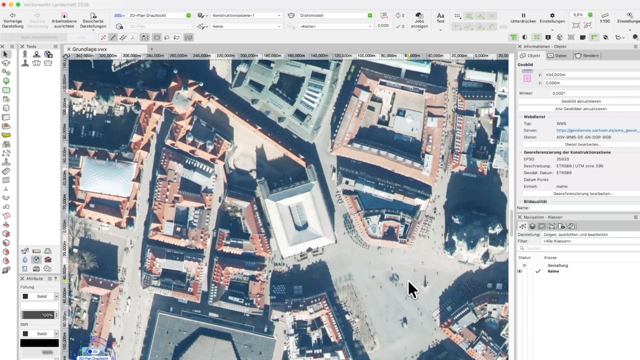 Georeferenzierte Luftbilder nutzen | Skills and Drills Landschaft 1.2.