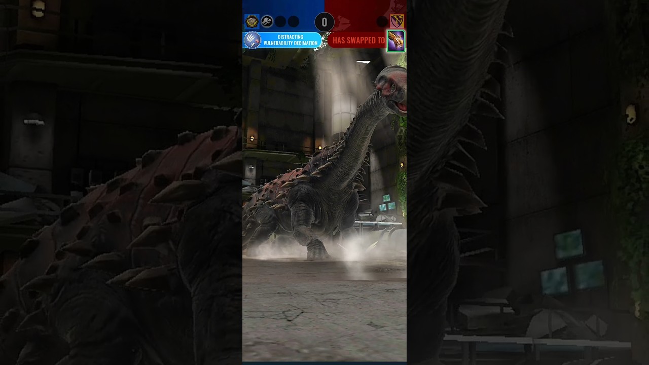 🔥SPINOCONSTRICTOR🔥Vs🔥APATOCERATOPS🔥- Jurassic world alive #shortvideo