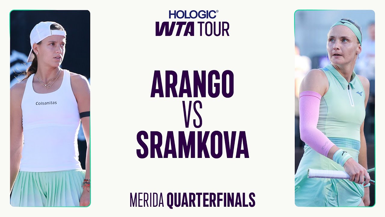 Эмилиана Аранго против Ребекки Шрамковой | Четвертьфинал турнира WTA в Мериде-2025 | Лучшие момен...