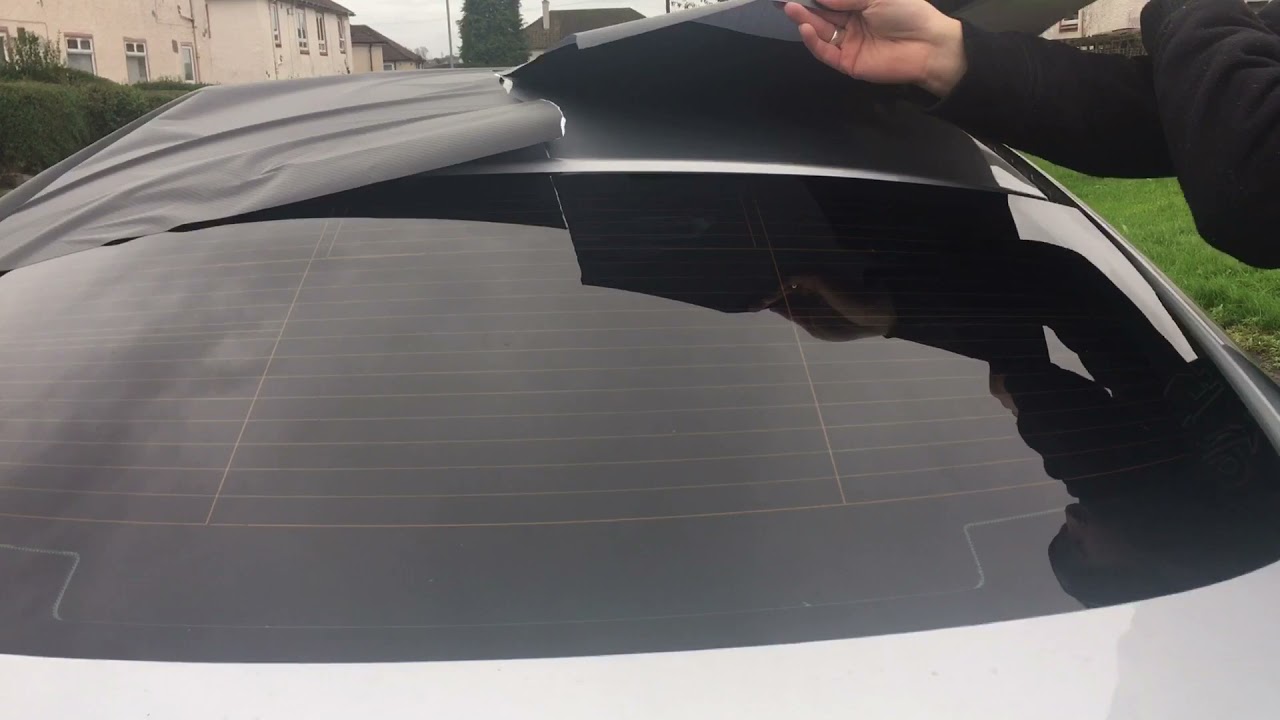 Vinyl wrap fail (please read the description. Unbranded Chinese 3d carbon fibre film rips easily)