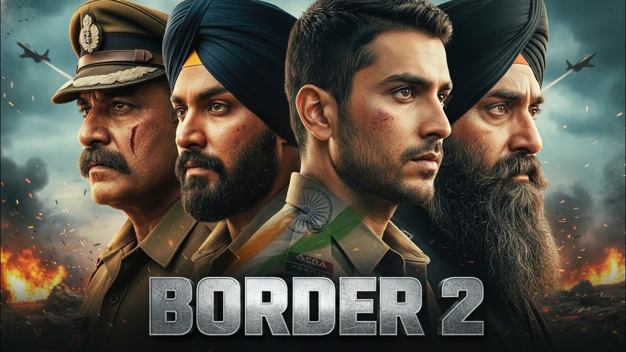 BORDER 2 Trailer 🇮🇳 | Sunny Deol  The Roar Returns | Biggest War Film 2026